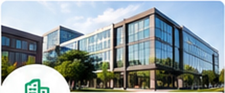 Modern business building